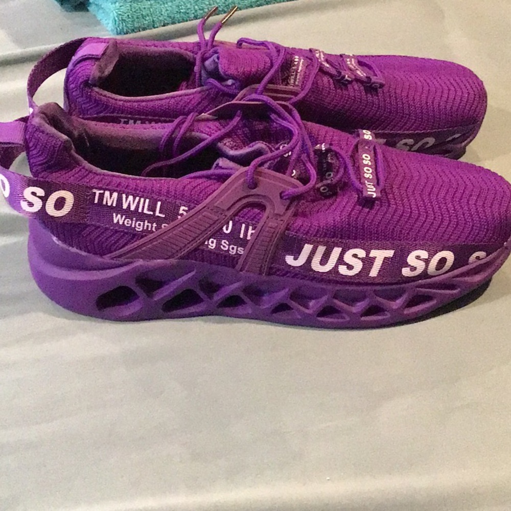 NIP Just SOSO shoes, purple size 43 (12)